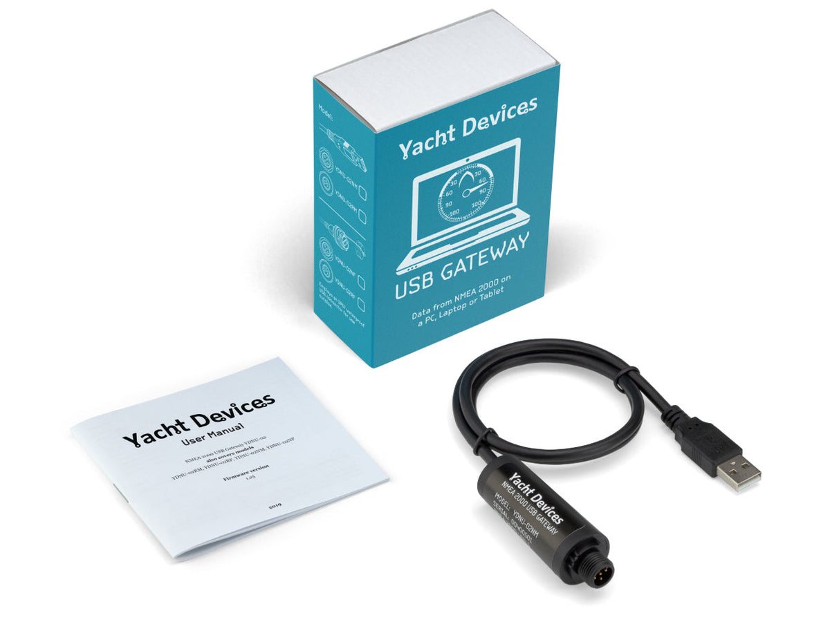 Yacht Devices NMEA 2000 USB Gateway YDNU-02 – Yacht Devices USA